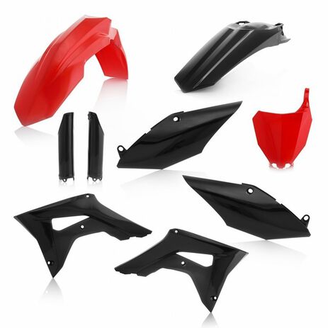 _Full Kit Plásticos Acerbis Honda CRF 250 R 18 CRF 450 R 17-18 Rojo/Negro | 0022385.349-P | Greenland MX_