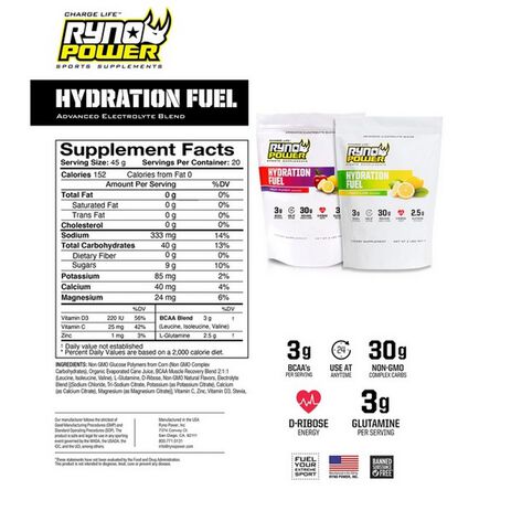 _Electrolitos Ryno Power Hydration Fuel Ponche de Frutas 907 Gr. | HYD487 | Greenland MX_