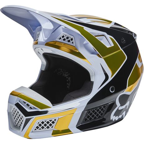 Casco Fox RS Mirer Blanco/Negro | Motocross, Enduro, Trail, Trial |
