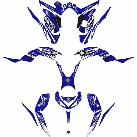 _Kit Adhesivos Completo Yamaha YFM 700 Raptor 13-.. Azul | SK-YYFZ70013BL-P | Greenland MX_