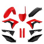 _Full Kit Plásticos Polisport Honda CRF 250 R 18-21 CRF 450 R 17-20 Rojo/Negro | 91538-P | Greenland MX_