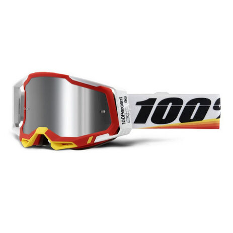 _Gafas 100% Racecraft 2 Arsham Red Lente Espejo | 50010-000-16-P | Greenland MX_