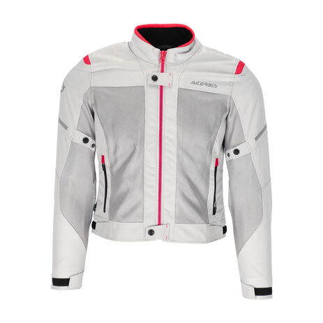 _Chaqueta Mujer Acerbis CE Ramsey My Vented 2.0 Gris/Rosa | 0023745.800 | Greenland MX_