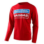 _Camiseta Manga Larga Troy Lee Designs Gas Gas Team Rojo | 729600002-P | Greenland MX_