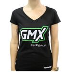 _Camiseta Mujer Logo GMX Negro | PU-TGMXW16BK | Greenland MX_