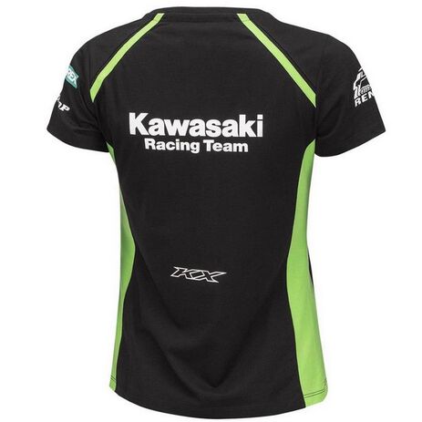 _Camiseta Mujer Kawasaki MXGP 2024 Negro/Verde | 177MXF2410-P | Greenland MX_