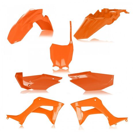_Full Kit Plásticos Acerbis Honda CRF 110 F 19-21 Naranja | 0024606.010-P | Greenland MX_