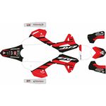 _Kit Adhesivos Completo Honda CRF 450 R 21-23 HRC Rojo/Negro | SK-HCRF45021HRBK-P | Greenland MX_