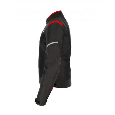 _Chaqueta Mujer Acerbis CE On Road Ruby Negro/Rojo | 0024605.323 | Greenland MX_