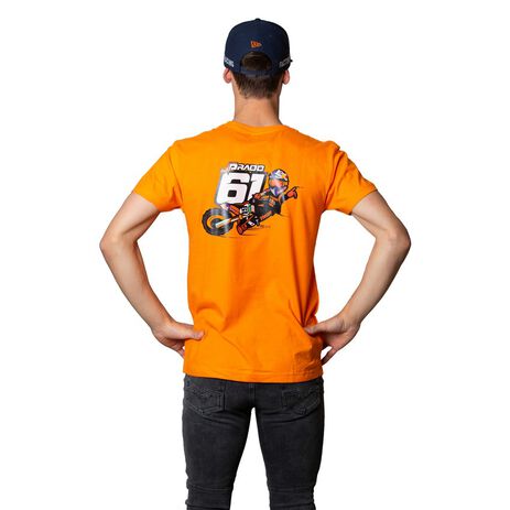 _Camiseta Jorge Prado Bee-G Naranja | JP61-40OR-P | Greenland MX_