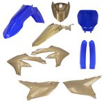_Full Kit Plásticos Acerbis Yamaha YZ 450 F/FX 2023 Azul/Oro | 0025468.252-P | Greenland MX_