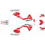 _Kit Adhesivos Completo Honda CRF 450 R 21-23 HRC Blanco/Rojo | SK-HCRF45021HRCWRE-P | Greenland MX_