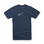 _Camiseta Alpinestars Ageless Rake Azul Marino | 1213-72530-70-L-P | Greenland MX_