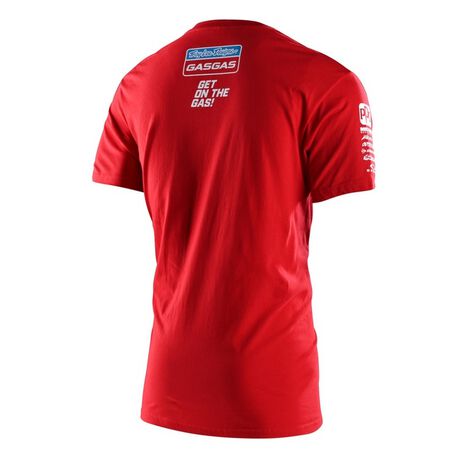 _Camiseta Troy Lee Designs Gas Gas Team Rojo | 701318002-P | Greenland MX_