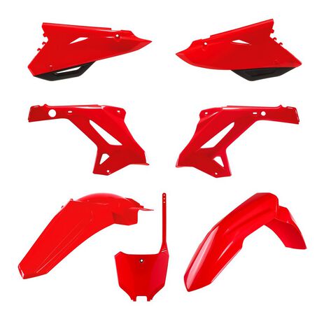 _Kit Plásticos Polisport Restyling Honda CR 125/250 R 02-07 Look 2022 Rojo | 91309-P | Greenland MX_
