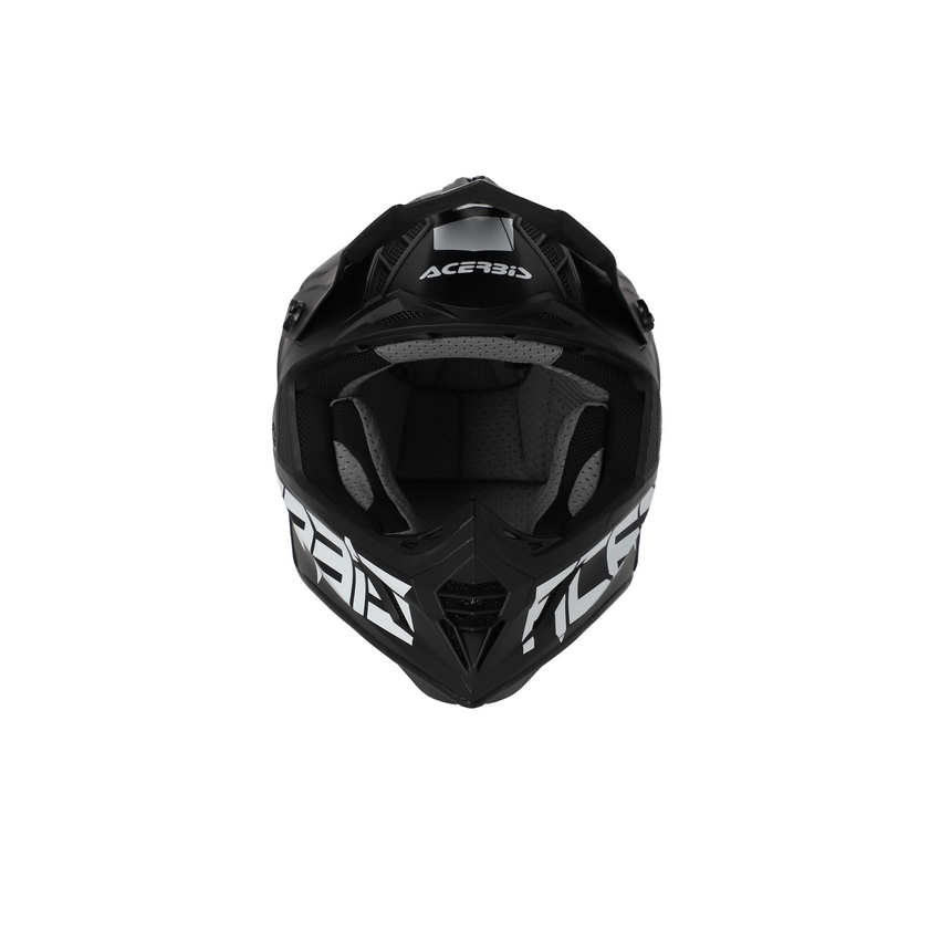 Casco Acerbis Steel Carbon Negro/Amarillo Fluo, Motocross, Enduro, Trail,  Trial